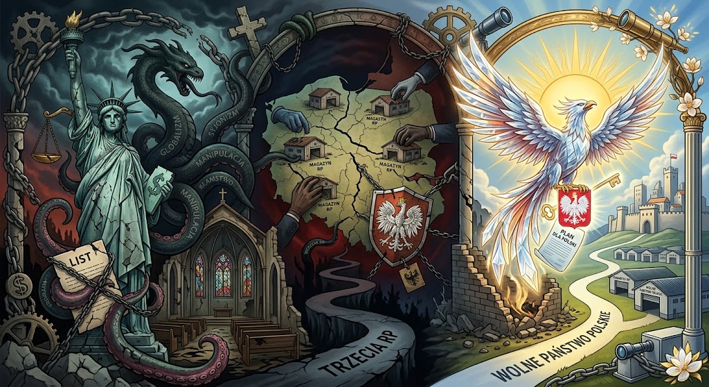 Koniec hegemonii USA i „projekt globalistyczny”. Marek Chodorowski o upadku mocarstw i ratunku dla Polski.