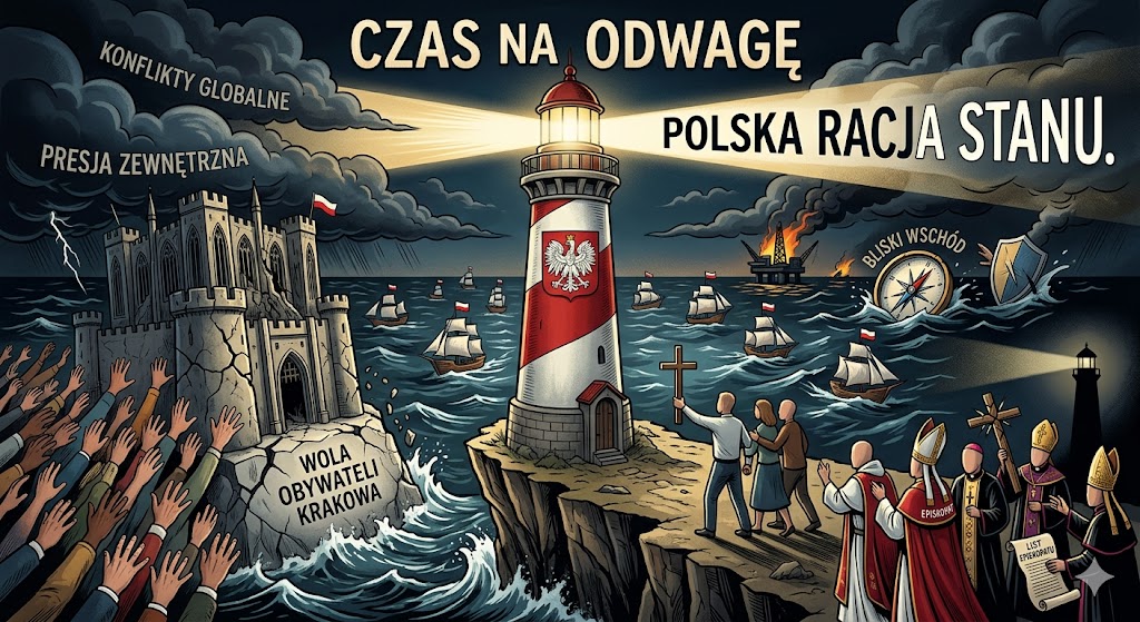 Witold Gadowski w NL24.tv: Czas na obywatelskie przebudzenie w Krakowie i walkę o polską rację stanu
