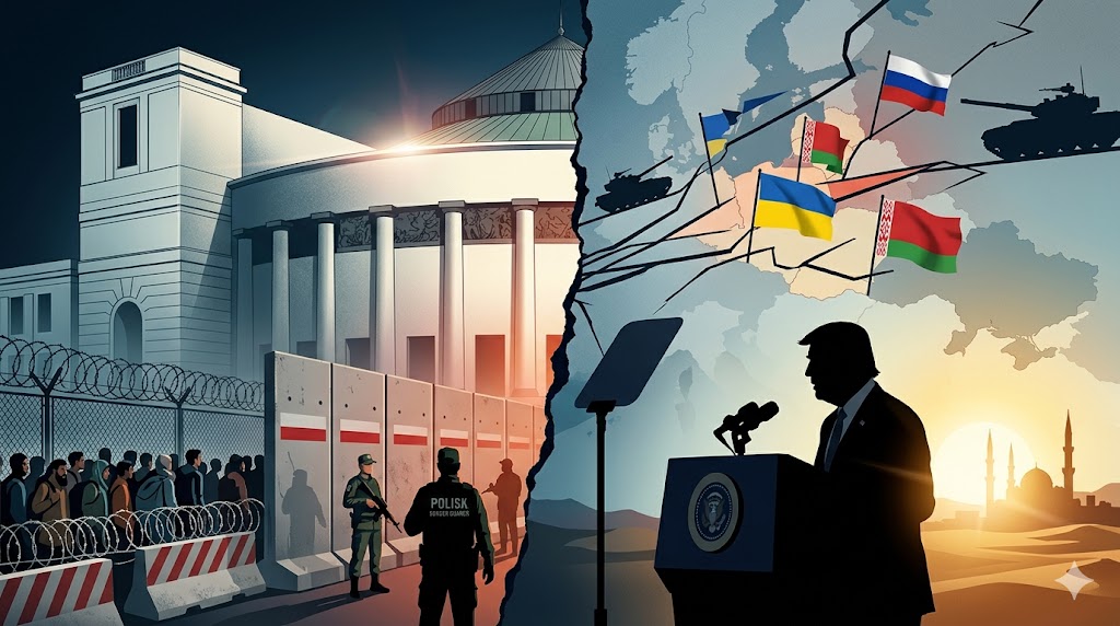 Kulisy Wielkiej Polityki: Od Immunitetu Mentzena po Pakt Migracyjny i Napięcia na Linii Polska-Ukraina
